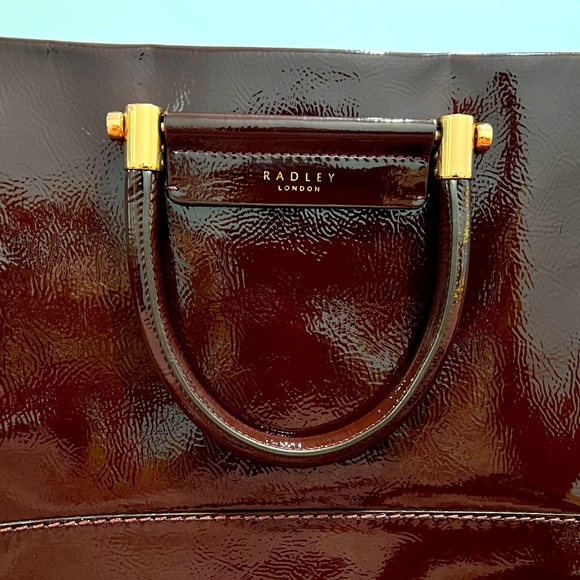 Rare Radley London Burgundy Convertible Handbag - Picture 6 of 7